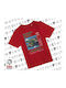 Kinderoberteile T-Shirts Rot Bombardiro Crocodilo KP_30865_tshirt-kid-rot