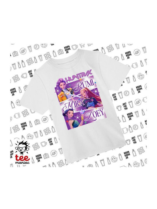 Kinderoberteile T-Shirt Weiß Rumi Mira Zoey KP_31181_tshirt-kid