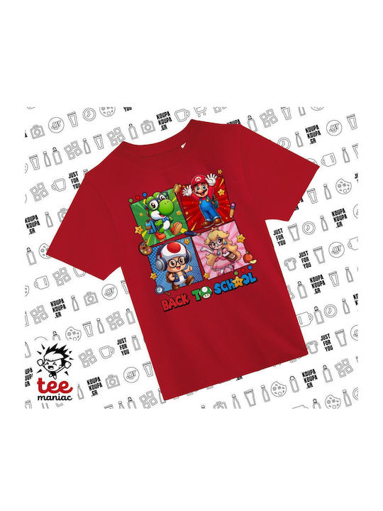 Koupakoupa Παιδικό T-shirt Κοκκινο Back To The ...