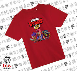Brawl Stars Kinderoberteile T-Shirt Rot Blue KP_5736_tshirt-kid-rot Brawl Stars Kinderoberteile T-Shirt Rot Blue KP_5736_tshirt-kid-rot