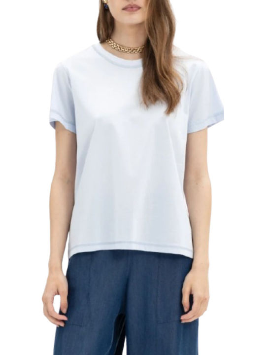 MY T Women's Blouses MY T Sky Blue T-shirt