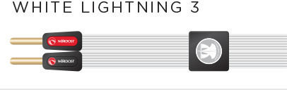 Nordost Καλώδιο Ηχείου Ατερμάτιστο 2m WHITE-LIGHTNING-3-SPEAKER-CABLE-2m