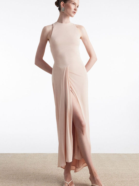 Summer Midi Dress Pink