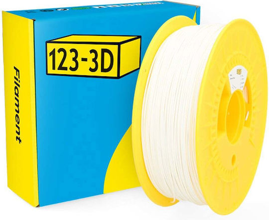 PLA 3D Printer Filament 1.75mm Snow White 1kg DHM00007