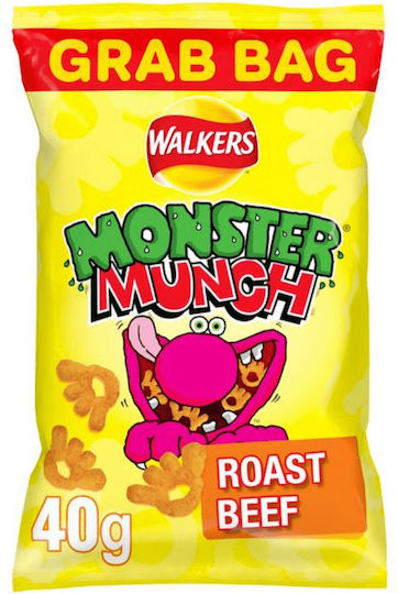 Monster Munch Roast Beef Grab Bag 40gr