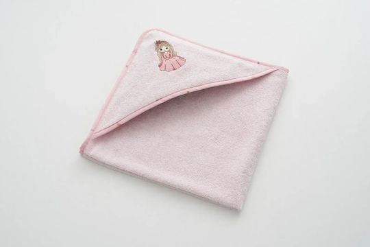Vesta Home Baby-Badetuch mit Kapuzen 75x75cm