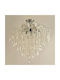 Alista Home Candelabru 9xE27 Ø60cm cu Cristale Argintii AT1CT-VV1A-HT2L-6503/9CH