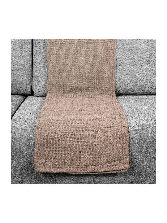 Fylliana Chufran Armchair Throw 150x220cm Beige
