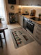 Rectangular Kitchen Mat with Non-Slip Backing Non-Slip 100x150cm