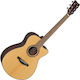 Yamaha Tas1 C Transacoustic Akustikgitarre Semi-Akustik Naturfarben
