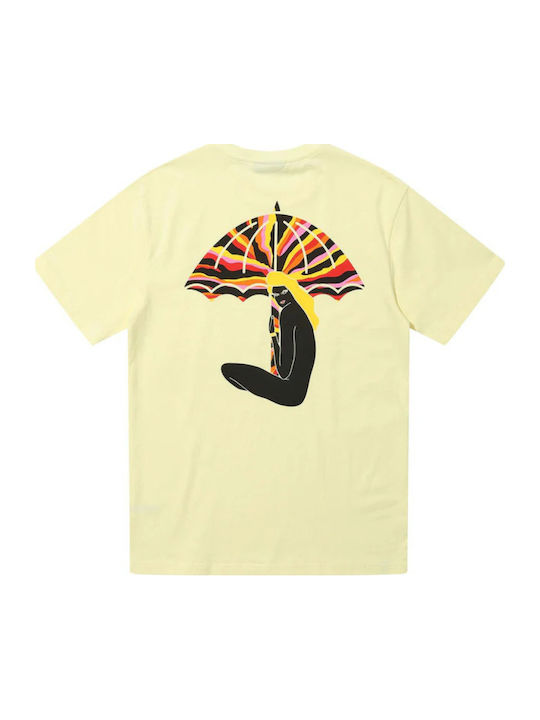 Helas T-shirt Pastel Yellow A06S2D1TEESSL08