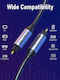 Cabletime Optical Audio Cable TOS Male - TOS Male Black 3m (CT-AV380-P04GN)