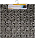 Sidirela E-3286-3 Shower Anti-Slip Mat with Suction Cups Black 51x51cm