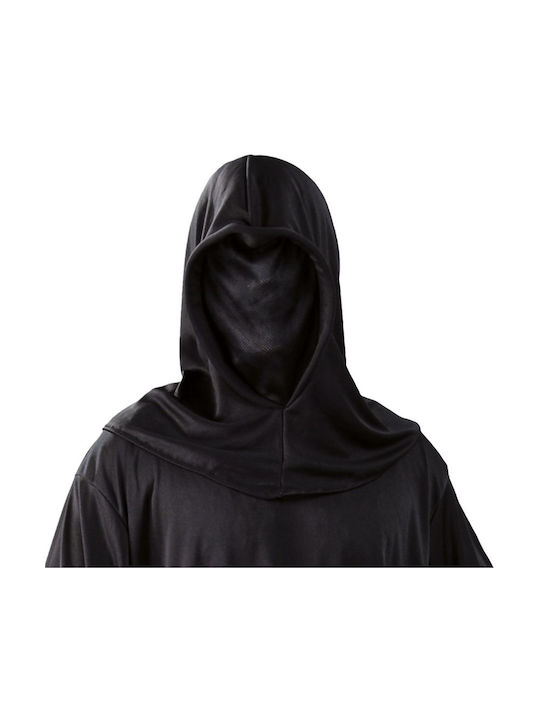 Black Hooded Ghost Death Mask Halloween