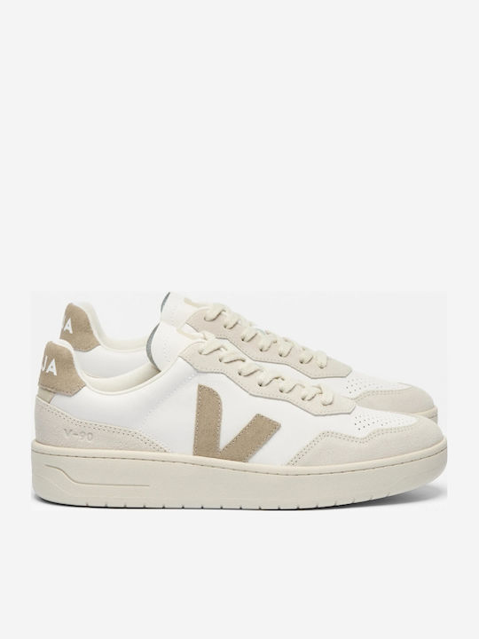 Veja V-90 Ανατομικά Sneakers White Taupe