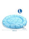 Nobleza Round Cooling Blue Dog Mattress 62x62cm