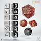 Hobbit Tcg Dice Set Ember Hearth