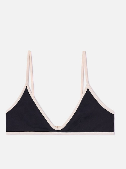 MC2 Top Bikini Negru Alb