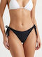 Bikini Brazil με Κορδονάκια Black