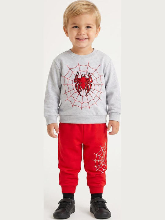 Trax Kids Tracksuit Set With Top Grey Melange 2...