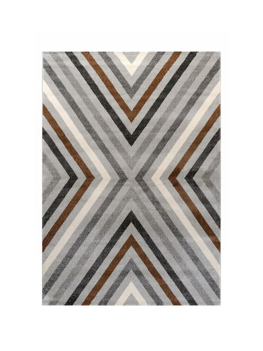 Tzikas Carpets Rectangular Grey Rug 133x190cm