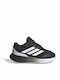 Runfalcon Kinder Sportschuhe Running mit Schnürsenkeln Schwarze