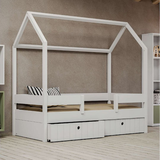 Casakids Kiddy Montessori Cușeta Single Pentru Saltea 90x200cm