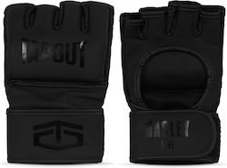 Γάντια Mma Tapout Hasley Artificial Leather Mma Sparring Gloves Black Black