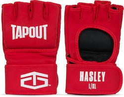 Γάντια Mma Tapout Hasley Artificial Leather Mma Sparring Gloves Red White
