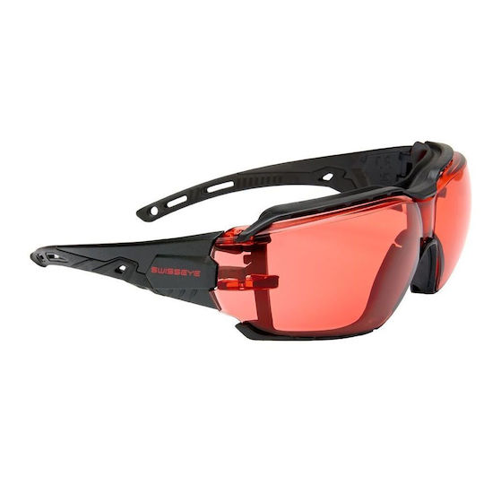 Swiss Eye Shooting Glasses with Anti-Glare Protection Black