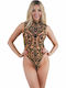 Damen-Bodysuit Beige Patischia