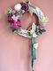 Christmas Decorative Ceramic Wreath