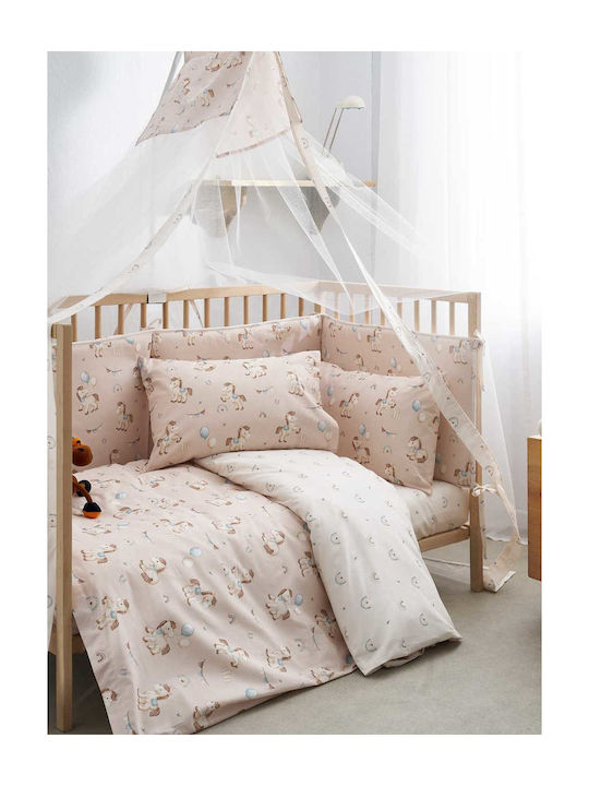 Vesta Home Baby Petit Kinderbettdecke Für Krippe Rosa 150x110cm