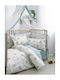 Vesta Home Baby Petit Crib Duvet Turquoise 150x110cm