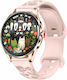 Smartwatch Microwear H03 Pink Silicone