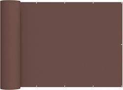 vidaXL Brown Shade Sail with PU Coating 1.5x5m ...