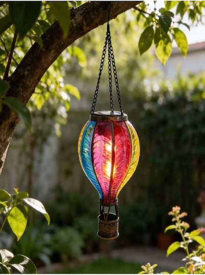 SteweHome Lampă Solară 4W cu Lumină Alb Cald