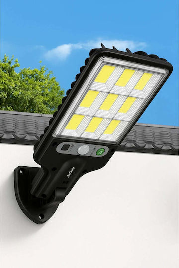 SteweHome Solar Road Light 18W 600lm with Motion Sensor, Photocell and Remote Control