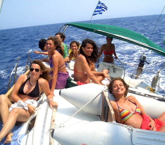 Μονοήμερη Ιστιοπλοϊκό Αίγινα Αγκίστρι Φαγητό 9 Άτομα