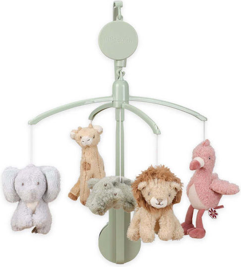Little Dutch Hängende Babyspielzeuge für Kinderbett mit Musik Friends für Neugeborene