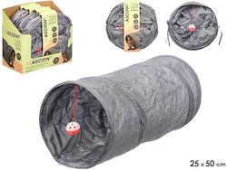 Cat Play Tunnel Cats Mascow Hanging Ball 25x50cm Polyester Fabric & Metal Spring Frame