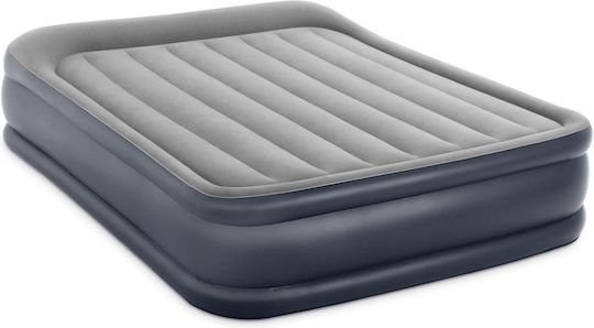 Intex Intex Camping-Luftmatratzen Doppelbett mit Integrierter Handpumpe Deluxe 203x152x42cm Schwarz