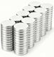 Ισχυροί Στρογγυλοί Μαγνήτες Νεοδυμίου 12x3mm Σετ 100 Τεμαχίων
