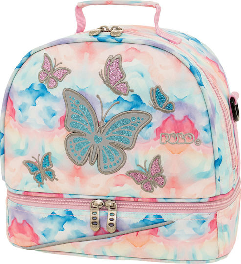 Polo Schulische Isolierte Kinder Lunchtasche 6l Rosa 26x15x24cm