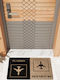SteweHome Non-Slip Multicolour Doormat Thickness 10mm