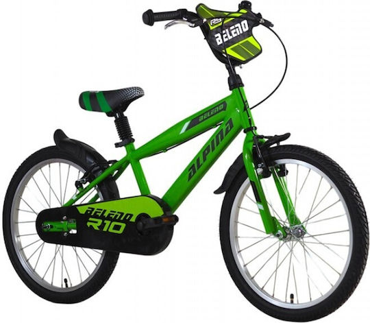 Alpina 20 Παιδiges Fahrrad Stadt mit Aluminiumrahmen Grün