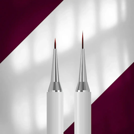 Double-sided Liner Brush 7 Mm Gel 12 Mm Staleks Exclusive Nbx-01/11