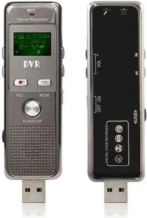 Digitaler Usb Spionagewanze mit 4GB Speicherkartensteckplatz