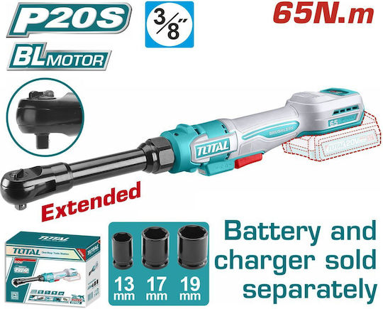 Total Electric Ratchet 3/8" Battery 20V Solo