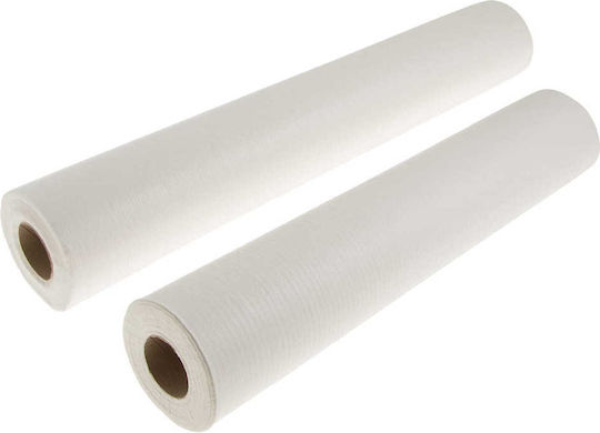 Examination Table Roll Paper Medical Bed White Plasticized 50 M 12 Pieces 50 Cm